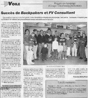 Presse de la Manche avril 2001
