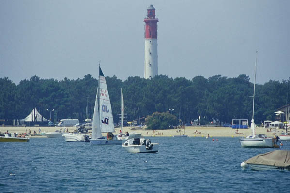 sous le phare du Cap Ferret