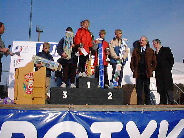 Le podium rgional.