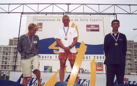 Johan Cechosz, Champion de France 2000.