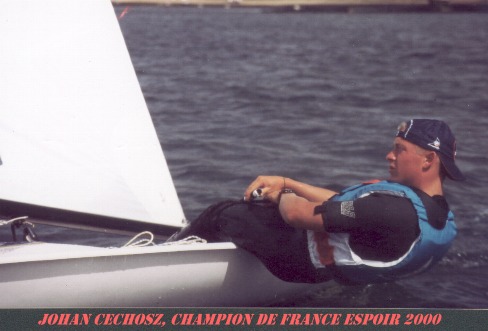 Johan Cechosz, Champion de France 2000.