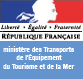Logo Minitère des Transports de l'Equipement du Tourisme et de la Mer